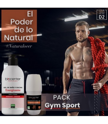 Pack Gym Sport Gel Baño y Ducha + Desodorante