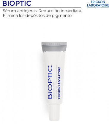 Sérum antiojeras. Reducción inmediata. elimina los depósitos de pigmento acumulados Sérum antiojeras. Reducción inmediata. elimina los depósitos de pigmento acumulados