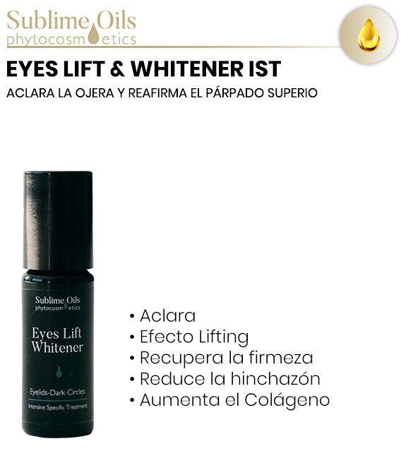 tratamiento antiojeras que aclara la ojera y reafirma el párpado superior