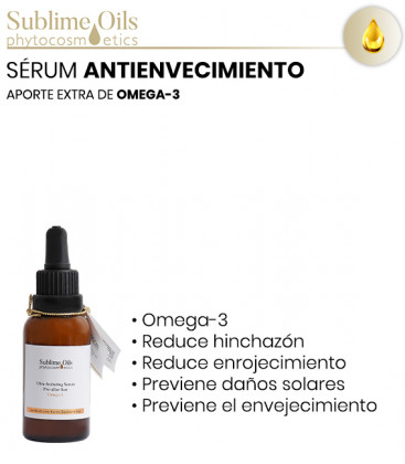 Sérum Omega 3 antienvejecimiento Sublime Oils