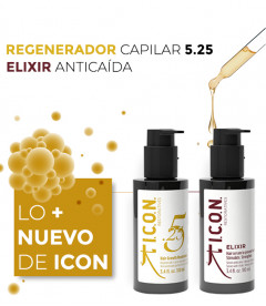 Nuevo regenerador capilar y elixir anticaída de la marca icon. Evita la caída del cabello