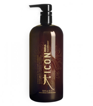 Acondicionador ICON INDIA formato litro nutre y trata el cabello para obtener brillo intenso