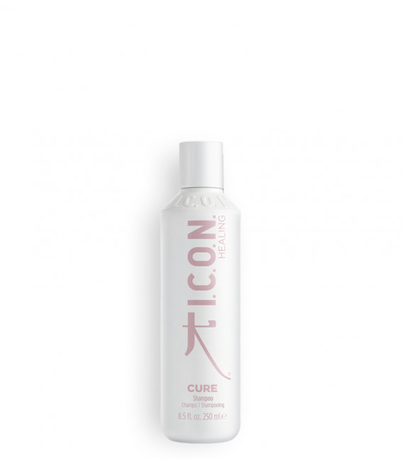 Champú icon cure para nutrir, hidratar y proteger incluso el cabello tintado