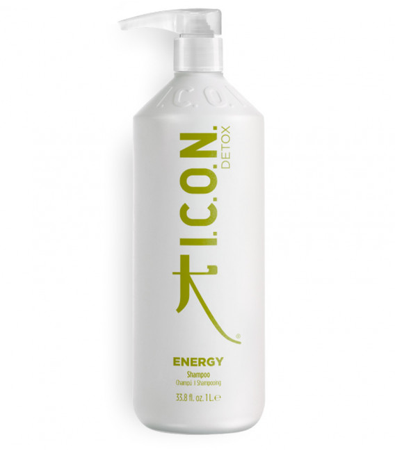 champú icon energy para cabellos grasos y con descamación