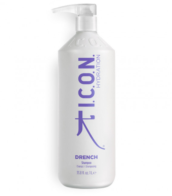 Champú ICON drench formato 1 Litro para cabellos secos y deshidratados