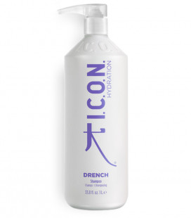 champú icon drench formato 1 litro para cabellos secos y deshidratados