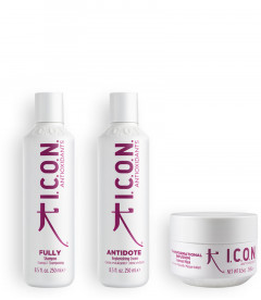 pack icon antioxidante para rejuvenecer, reparar y nutrir el cabello dañado