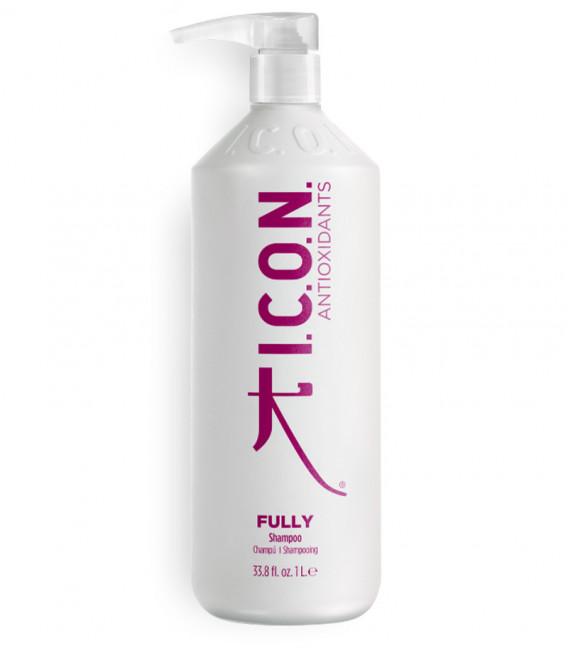 champú icon fully antioxidante para rejuvenecer, reparar y nutrir el cabello dañado