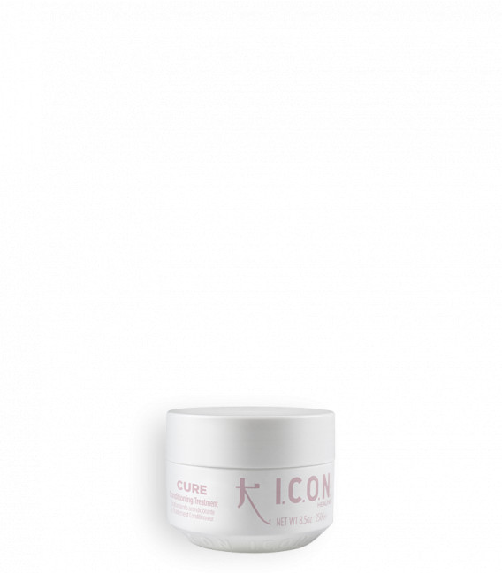 tratamiento acondicionador icon cure para nutrir y suavizar el cabello