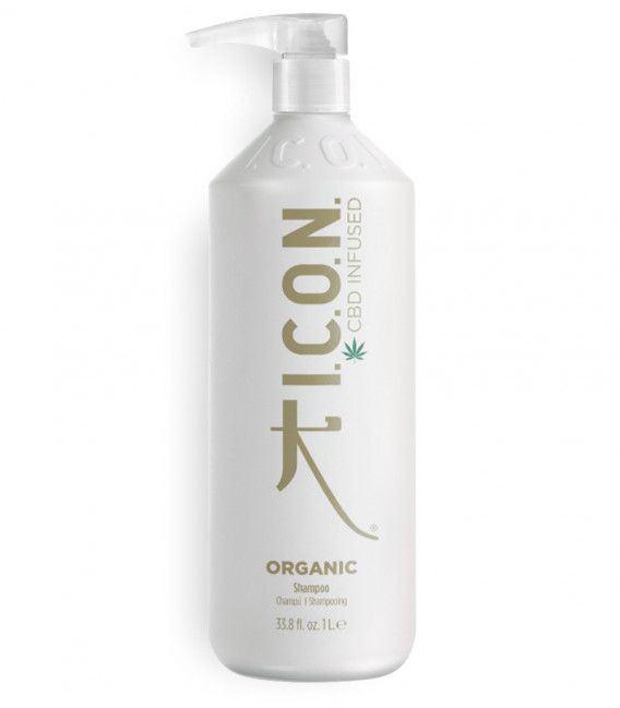 Champú ICON ORGANIC para cabello y cuero cabelludo sensible.