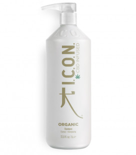 icon Organic Champú en formato litro para cabellos y cuero cabelludos sensibles