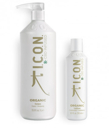 pack icon organic para todos los cabellos y cueros cabelludos sensibles