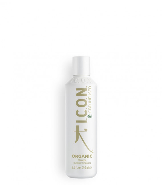 champú icon organic para reparar, nutrir y calmar cabellos y cueros cabelludos sensibles