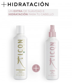 pack icon organic para reparar e hidratar el cabello en profundidad