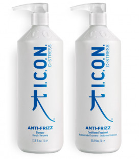 pack icon antifrizz formato litro para cabellos con Encrespamiento