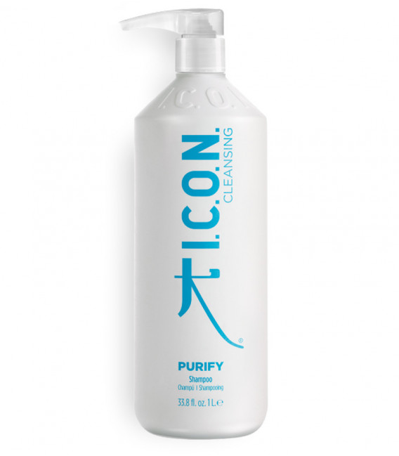 Champú ICON PURIFY para cabellos que necesitan una limpieza profunda. 1L