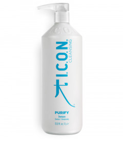 Champú ICON PURIFY para cabellos que necesitan una limpieza profunda. 1L