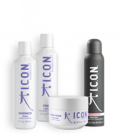 pack icon para eliminar el cabello seco, hidratarlo y nutrirlo