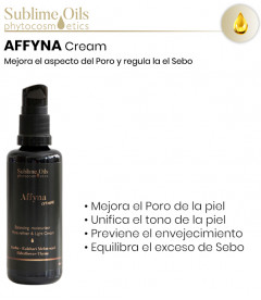 Affyna Cream para equilibrar y afinar la piel reduciendo el tamaño del poro