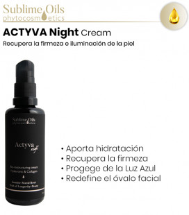 Actyva Night Cream para recuperar la firmeza de la piel