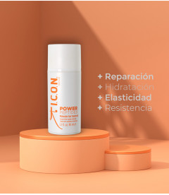 Tratamiento reparador del cabello. Repara la cutícula y aporta hidratación máxima. ICON POWER PEPTIDES