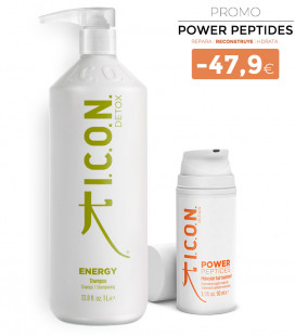 Champú ICON ENERGY para cabellos grasos y con descamación.