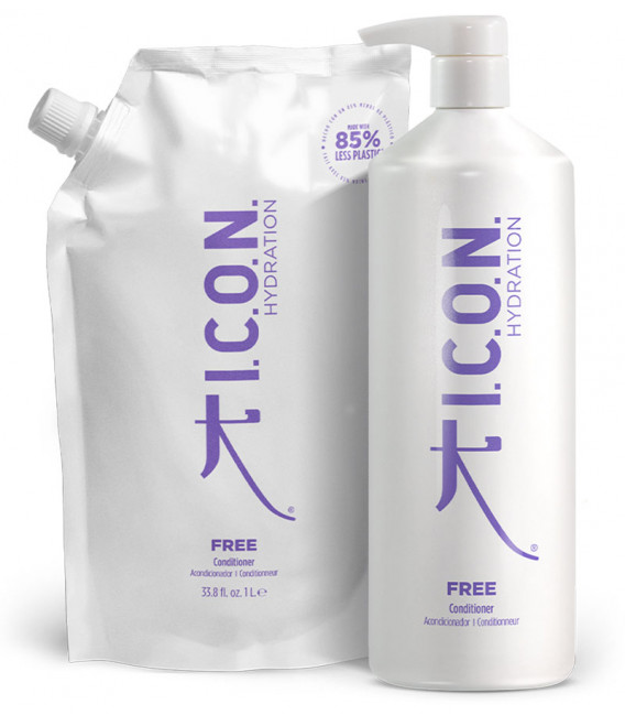 ICON Free 1L Acondicionador Hidratante Rellenable.