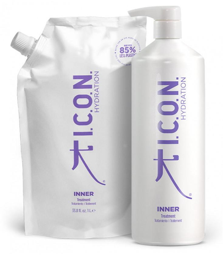 ICON Inner 1L Tratamiento Hidratante Cabellos Secos Rellenable