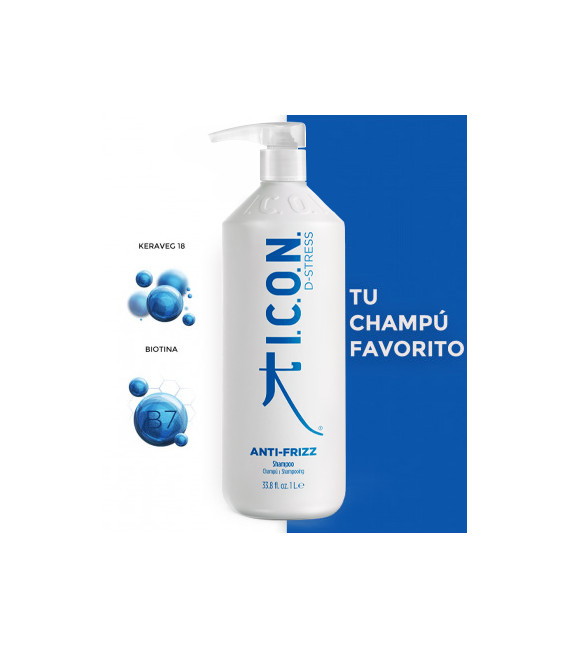 ingredientes champú anti frizz