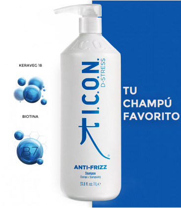 ingredientes champú anti frizz