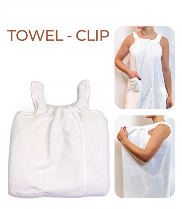 TOWEL - CLIP Albornoz sin mangas