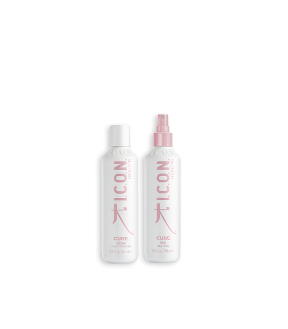 pack cure champú y spray cabellos fino