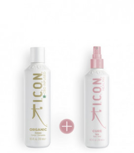 pack icon organic para reparar e hidratar el cabello en profundidad