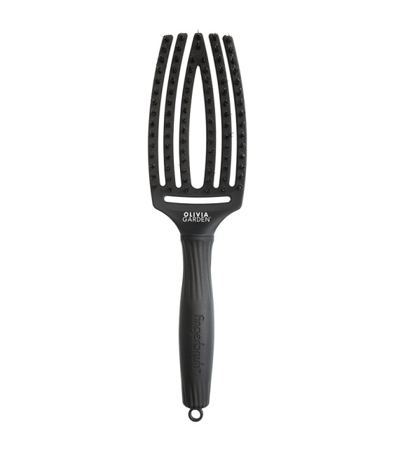 Cepillo Olivia Garden Fingerbrush Medium black