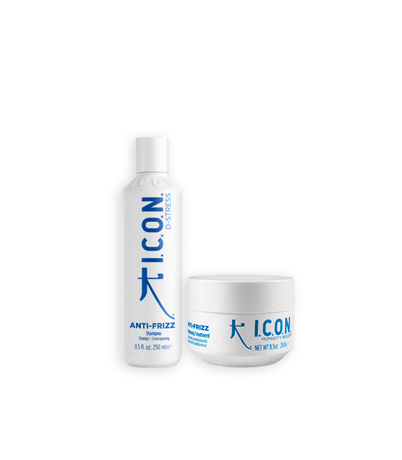 ICON Pack Champú + Tratamiento Anti-Frizz