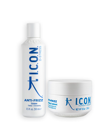 ICON Pack Champú + Tratamiento Anti-Frizz