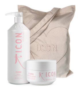 Pack ICON Cure champú 1L litro y tratamiento cure