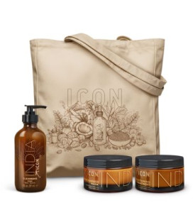 Pack INDIA Limpiador y Nutritivo. Mascarilla + Acondicionador