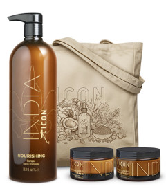Nuevo Pack ICON India hidratante y nutritivo para el cabello