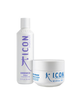 Pack champú Drench y Tratamiento antiencrespamiento