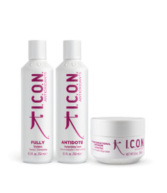 pack icon antioxidante para rejuvenecer, reparar y nutrir el cabello dañado de la gama antioxidante