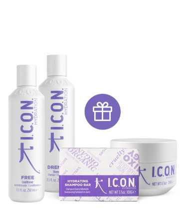 Pack especial hidratación ICON para cabellos deshidratados