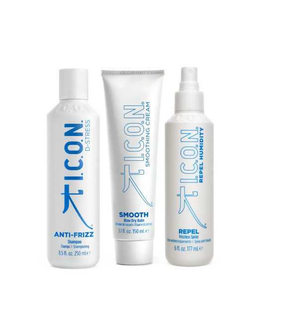 Pack Anti-Frizz ICON | Champú, Smooth y Repel