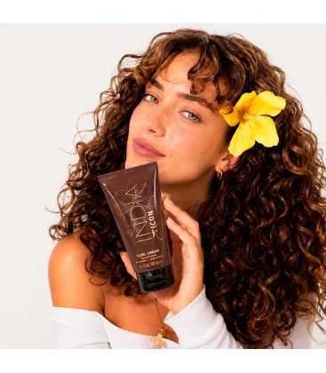 ICON India Curl Cream, potenciador de rizos con aceites