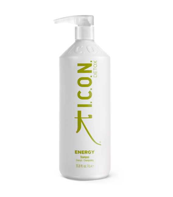 Champú ICON ENERGY para cabellos grasos y con descamación.