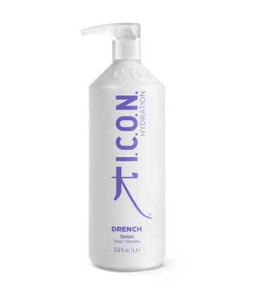 Champú ICON drench formato 1 Litro para cabellos secos y deshidratados