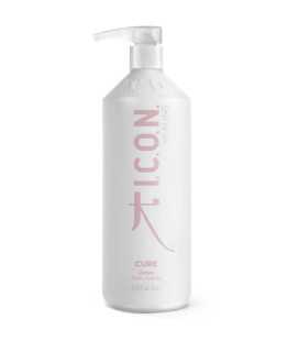 Champú ICON CURE para cabellos finos, teñidos y dañados.
