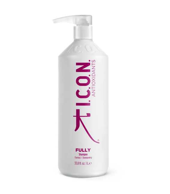 Champú icon fully para rejuvenecer y reparar el cabello dañado