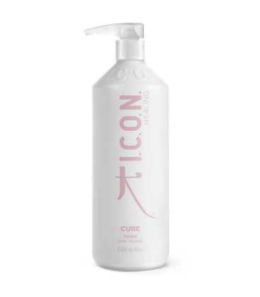 Champú ICON CURE para cabellos finos, teñidos y dañados. 1 Litro