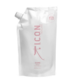 Champú ICON CURE Rellenable para cabellos finos, teñidos y dañados.